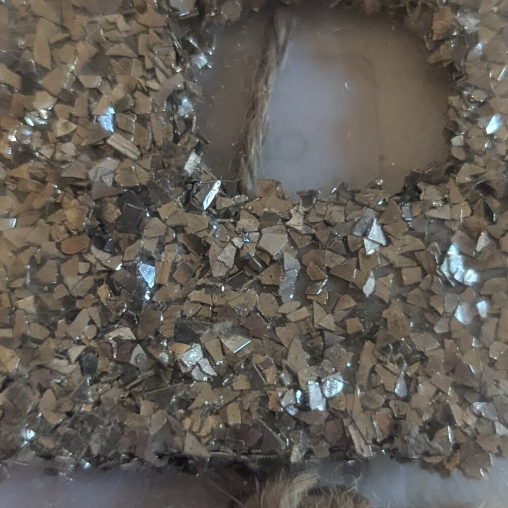 NWT Chunky Gold Glitter Letter 'B' Hanging Alphabet Sign Michaels Home Decor NEW - Picture 4 of 7